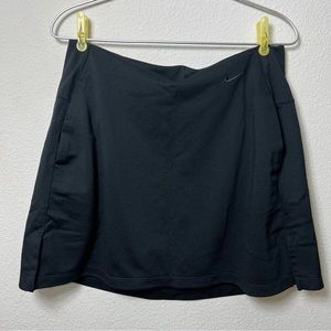 Nike Dri-Fit Lined Golf Skort Black Medium